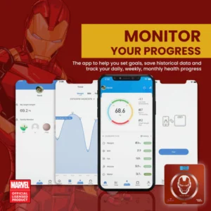 Alternative view of Russell Taylors Bluetooth Smart Weighing Scale | Marvel Disney Mickey and Friends Series