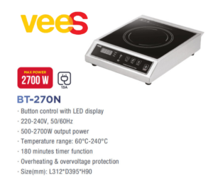 Vees Commercial Induction Cooker Dapur Induksi Komersial 2700 Watt