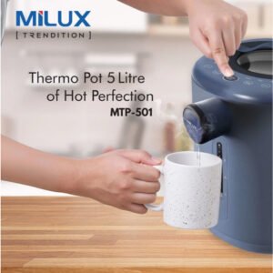 Milux Thermo Pot 5L Cool Touch Body | MTP-501 - Image 6