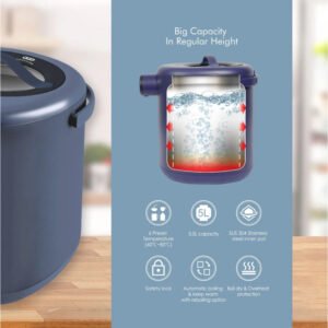 Milux Thermo Pot 5L Cool Touch Body | MTP-501 - Image 5